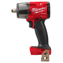 Milwaukee Electric M18 Fuel 1/2" Drive Mid-Torque Impact Wrench With Friction Ring (Bare Tool), 650 Ft-Lb Loosening Torque - MLW-2962-20 | MFVCanada.com