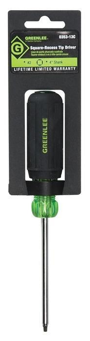 Greenlee Driver, Square Tip #2X4" (Popen) -GRE-0353-13C | GarageAndFab.com