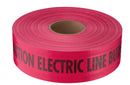 Milwaukee Electric 3X1000 Red Elctrc Line 7Mil Tape 1Rl - MLW-71-061 | MFVCanada.com