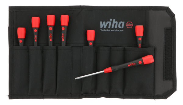WIHA TOOLS 7 Piece Picofinish Hex Screwdriver Set - Metricric - WIH-26393 | GarageAndFab.com