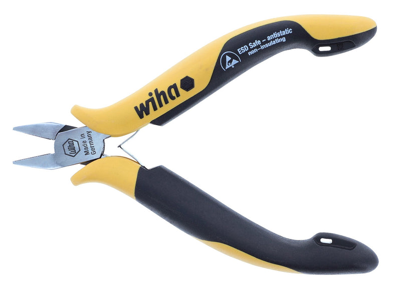 WIHA TOOLS Esd Safe Precision Tapered Head Semi Flush Cutters - 32703 - WIH-32703 | GarageAndFab.com