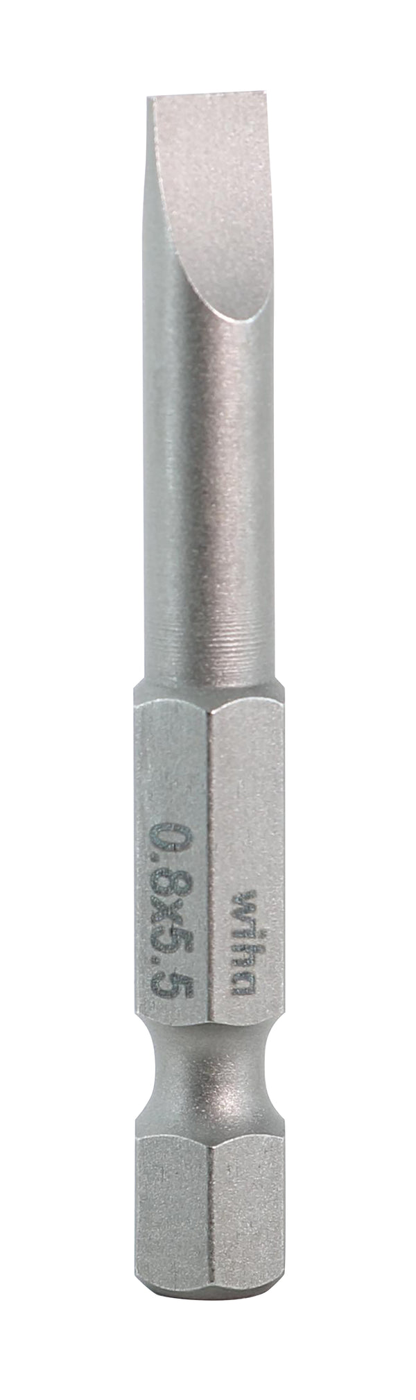 WIHA TOOLS Slotted Power Bit 5.5 X 50Mm - WIH-74015 | GarageAndFab.com