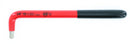 WIHA TOOLS Insulated Hex L-Key 3/8" X 9.2" - WIH-13662 | GarageAndFab.com