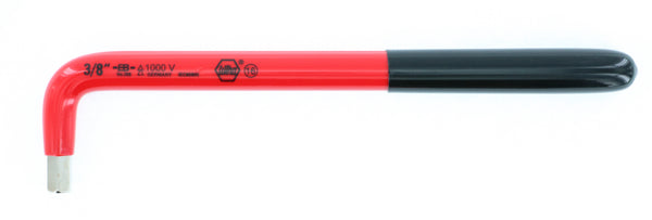 WIHA TOOLS Insulated Hex L-Key 3/8" X 9.2" - WIH-13662 | GarageAndFab.com