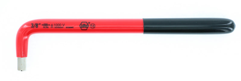 WIHA TOOLS Insulated Hex L-Key 3/8" X 9.2" - WIH-13662 | GarageAndFab.com