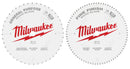 Milwaukee 12" 44T + 80T Two Pack - MLW-48-40-1232 | MFVCanada.com