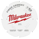 Milwaukee 12" 8T Pcd/Fiber Cement Bld - MLW-48-40-7020 | MFVCanada.com
