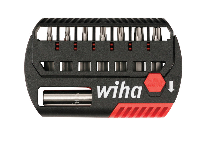 WIHA TOOLS 8 Piece Bitbuddy Terminator Impact Bit Set - Torx T10-T40 - WIH-76895 | GarageAndFab.com