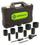 Greenlee Holesaw Kit,Electrician/Plumbr - GRE-891 | GarageAndFab.com