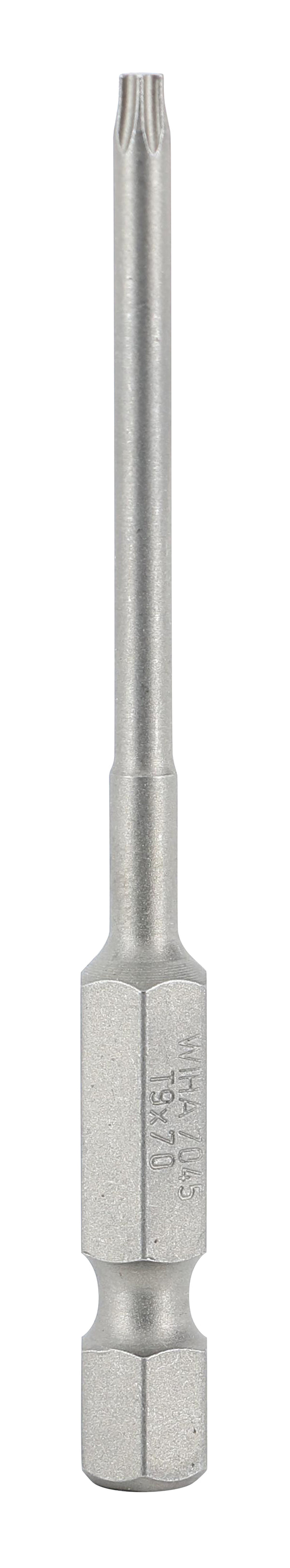 WIHA TOOLS Torx Power Bit T9 X 70Mm (2.75") - WIH-74544 | GarageAndFab.com