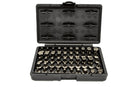 VIM TOOLS Impact Master Set, 50 Piece, Half Cut Torx, Hex, Flat, Philips, & Xzn Drivers,  3/8" Sq. Dr. - VIM-IMPACT50 | GarageAndFab.com