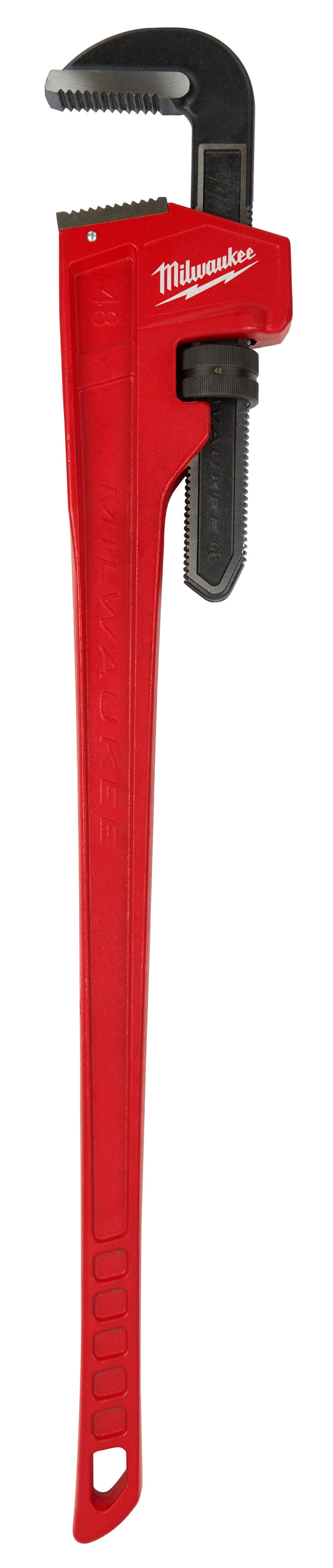 Milwaukee 48" Steel Pipe Wrench, 6" Capacity - MLW-48-22-7148 | GarageAndFab.com