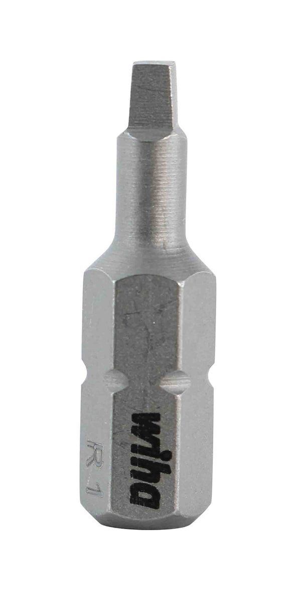 WIHA TOOLS Square Insert Bit #1 X 25Mm - WIH-71801 | GarageAndFab.com