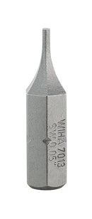 WIHA TOOLS Hex Insert Bit .050" X 25Mm - WIH-71329 | GarageAndFab.com