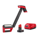 Milwaukee Electric 120  Lumens M12 Magnetic Underbody Light W/ Dual Rotating Joints & Magnetic Storage Tray, (1) 12V Xc4.0 Battery & (1) Charger - MLW-2126-21XC | MFVCanada.com
