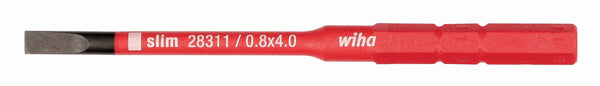 WIHA TOOLS Insulated Slimline Blade Slotted 4.0Mm - WIH-28309 | GarageAndFab.com