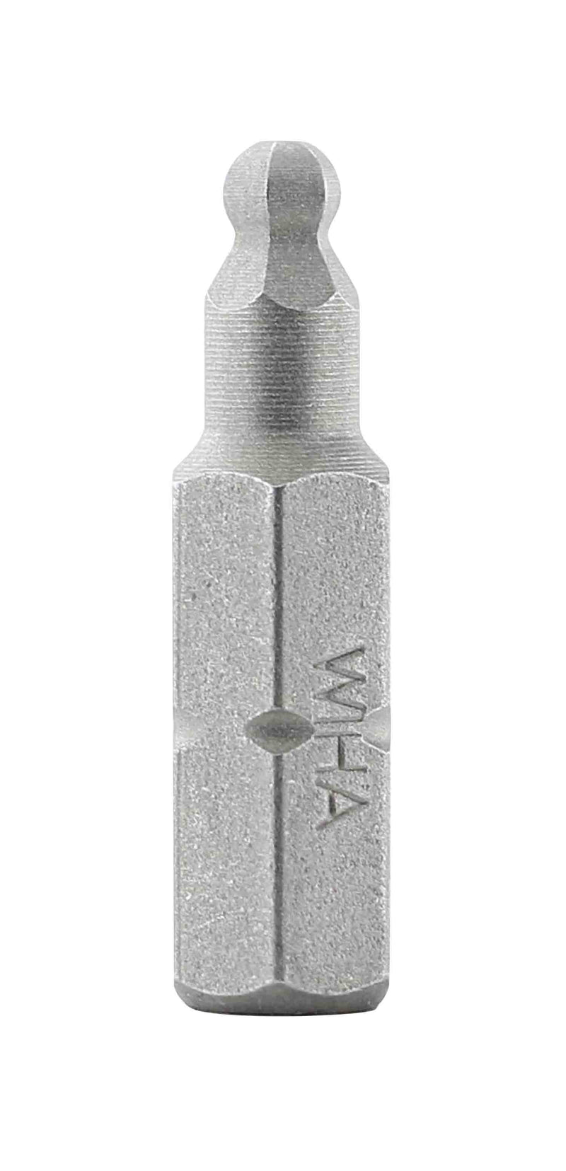 WIHA TOOLS Ball End Hex Insert Bit 1/8" X 25Mm - WIH-71703 | GarageAndFab.com