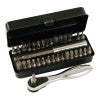 WIHA TOOLS 35 Piece 1/4" Ratchet And Bit Set - WIH-74996 | GarageAndFab.com