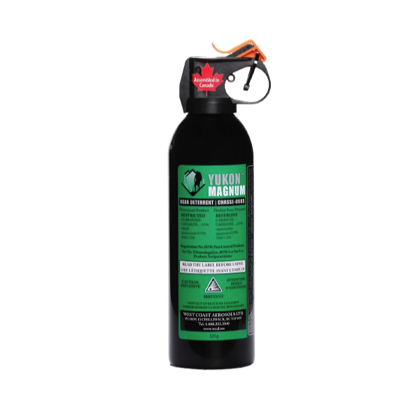 BEAR SAFETY 225g Yukon Magnum 1.72% - 225YM | 62-25707 TWP RD 544 Sturgeon County, Alberta, T8R 2B5 | MunroOutdoorAdventures.com | Munro Industries