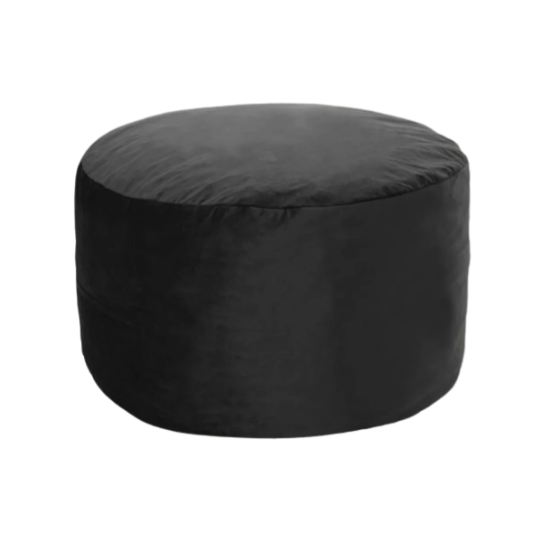 Black - Medium Memory Foam Bean Bag Chair - 36" | MFVCanada.com | Munro Industries