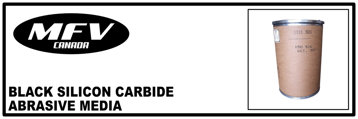 Black Silicon Carbide Abrasive Media - MFV-CANADA | MUNRO INDUSTRIES mfv-100301020112