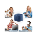 Blue - Medium Memory Foam Bean Bag Chair - 36" | MFVCanada.com | Munro Industries