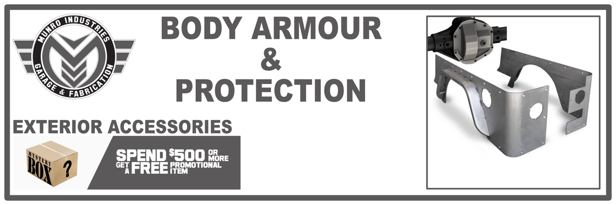 Armor & Protection - MUNRO INDUSTRIES | GARAGE & FABRICATION mi-10010201