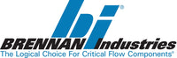 Brennan Industries The Logical Choice For Flow Components Logo - MUNRO INDUSTRIES mi-