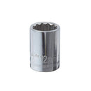 Crescent Socket,3/8" Drive,12Mm,12Pt - CRE-Cds42N | GarageAndFab.com