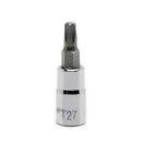 Crescent Torx Socket,T-27 Internal,1/4" Drive - CRE-Cdts4N | GarageAndFab.com