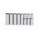 Crescent Socket Set,8Pc,1/2" Drive,Deep,Mm - CRE-Csas3N | GarageAndFab.com