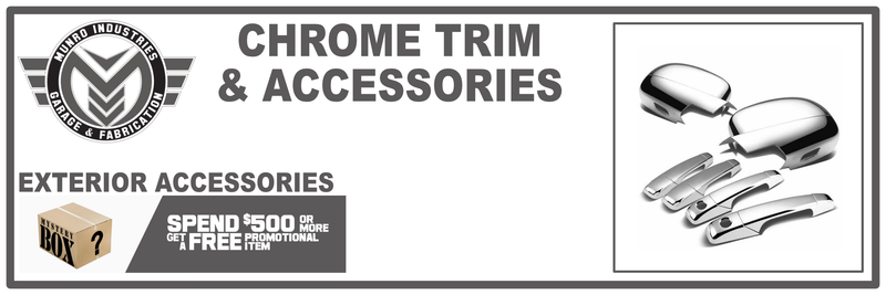 Chrome Trim & Accessories - MUNRO INDUSTRIES | GARAGE & FABRICATION mi-10010209