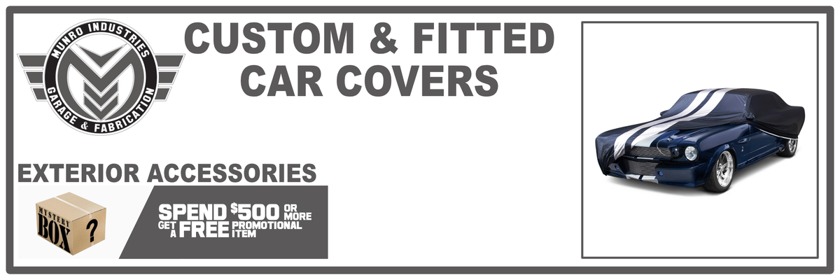Custom & Fitted Car Covers - MUNRO INDUSTRIES | GARAGE & FABRICATION mi-10010207