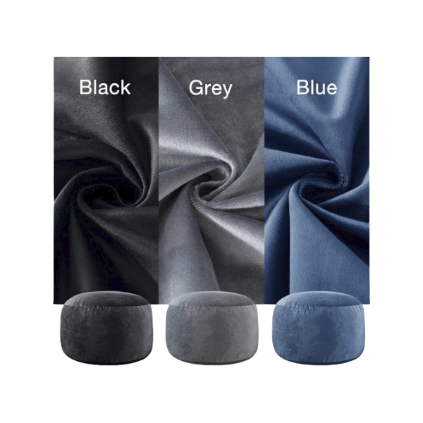 Dark Grey - Medium Memory Foam Bean Bag Chair - 36" | MFVCanada.com | Munro Industries