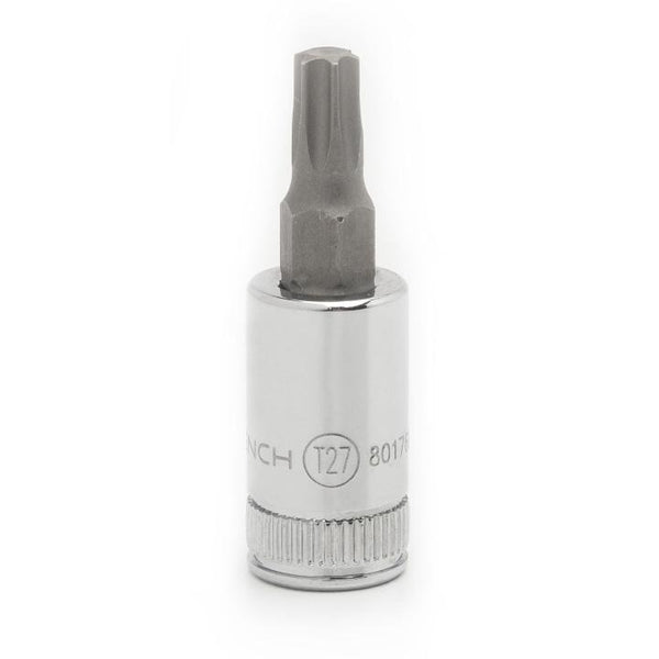 GearWrench Socket Torx Prs Fit Bit 1/4D T-27 - GWR-80176D | GarageAndFab.com