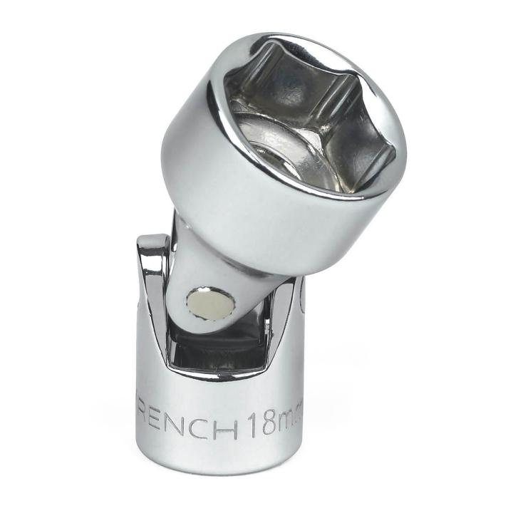 GearWrench Socket Flx 3/8 DR 6PT 18MM - GWR-80341 | GarageAndFab.com