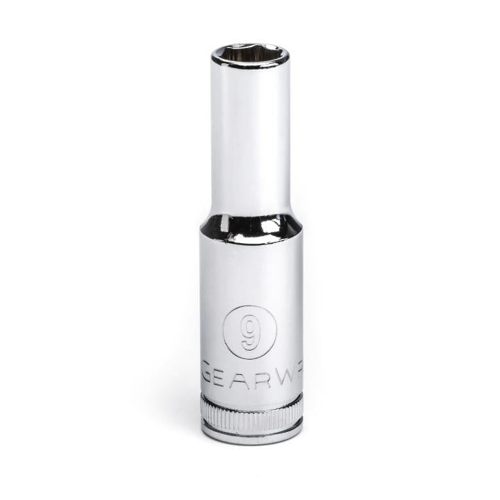 GearWrench Socket Deep 3/8 DR 6PT 9MM - GWR-80391 | GarageAndFab.com