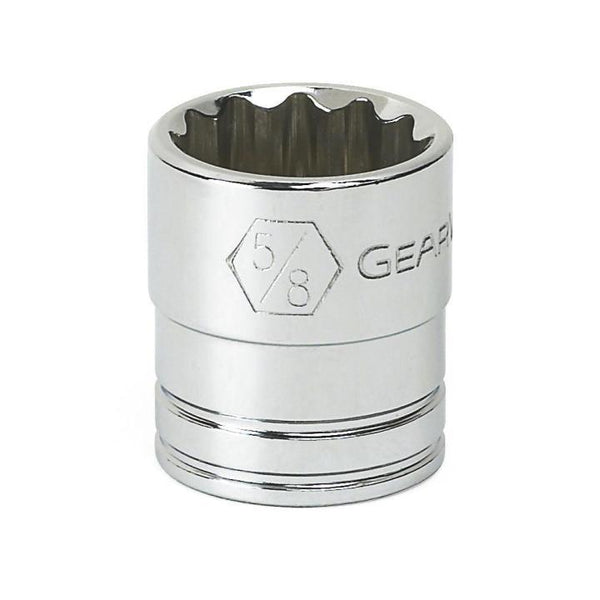 GearWrench Socket Std 3/8 DR 12PT 5/8 - GWR-80502 | GarageAndFab.com