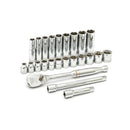 GearWrench Set Socket Met Std/Deep 3/8 DR 6 & 12PT 24Pc - GWR-80559 | GarageAndFab.com