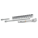 GearWrench Set Socket Sae 1/2DR 15Pc - GWR-80706 | GarageAndFab.com