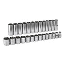 GearWrench Set Socket Mast Sae 1/2DR 27Pc - GWR-80729 | GarageAndFab.com
