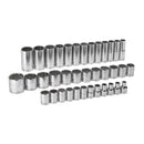 GearWrench Set Socket Mast Met 1/2DR 37Pc - GWR-80730 | GarageAndFab.com
