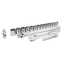 GearWrench Set Socket 19Pc 1/2DR 6Pt - GWR-80791 | GarageAndFab.com