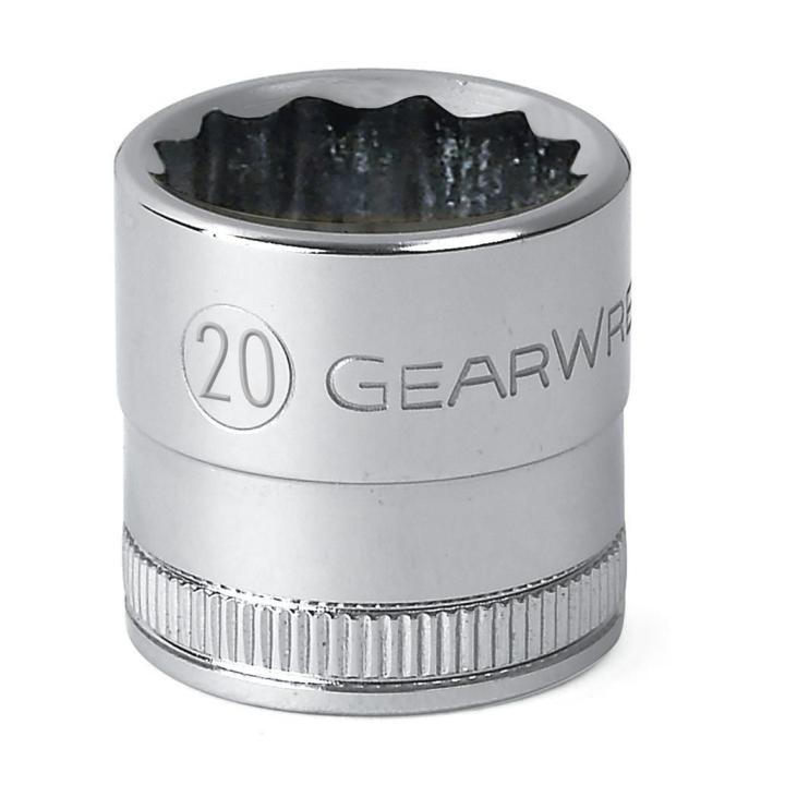 GearWrench Socket Std 1/2DR 12PT 17MM - GWR-80752 | GarageAndFab.com