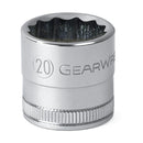 GearWrench Socket Std 1/2DR 12PT 27MM - GWR-80812 | GarageAndFab.com