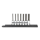 GearWrench Set Mid Long Hex Bit Socket 3/8 DR 7Pc Sae - GWR-82529 | GarageAndFab.com