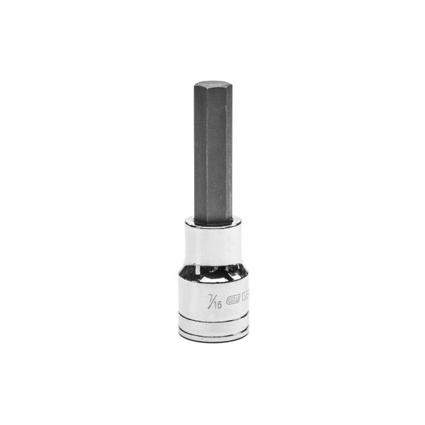 GearWrench Socket Hex Bit 1/2DR 7/16 - 82558 - GWR-82558 | GarageAndFab.com