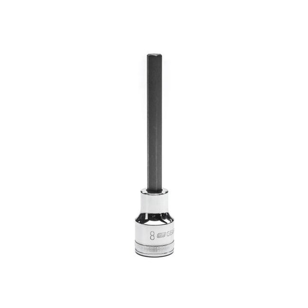 GearWrench Socket Hex Bit Long 1/2DR 8MM - GWR-82580 | GarageAndFab.com