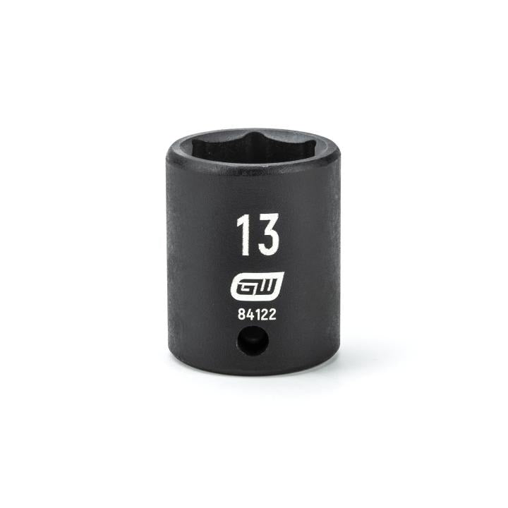 GearWrench Socket Impact 1/4DR 13MM - GWR-84122 | GarageAndFab.com