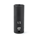 GearWrench Socket Impact Deep 1/4DR T 1/2 - GWR-84134 | GarageAndFab.com